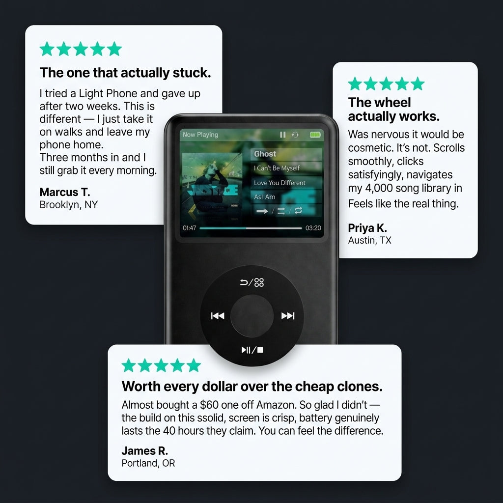 The Classic MP3 Pod by Pocket Sound GM